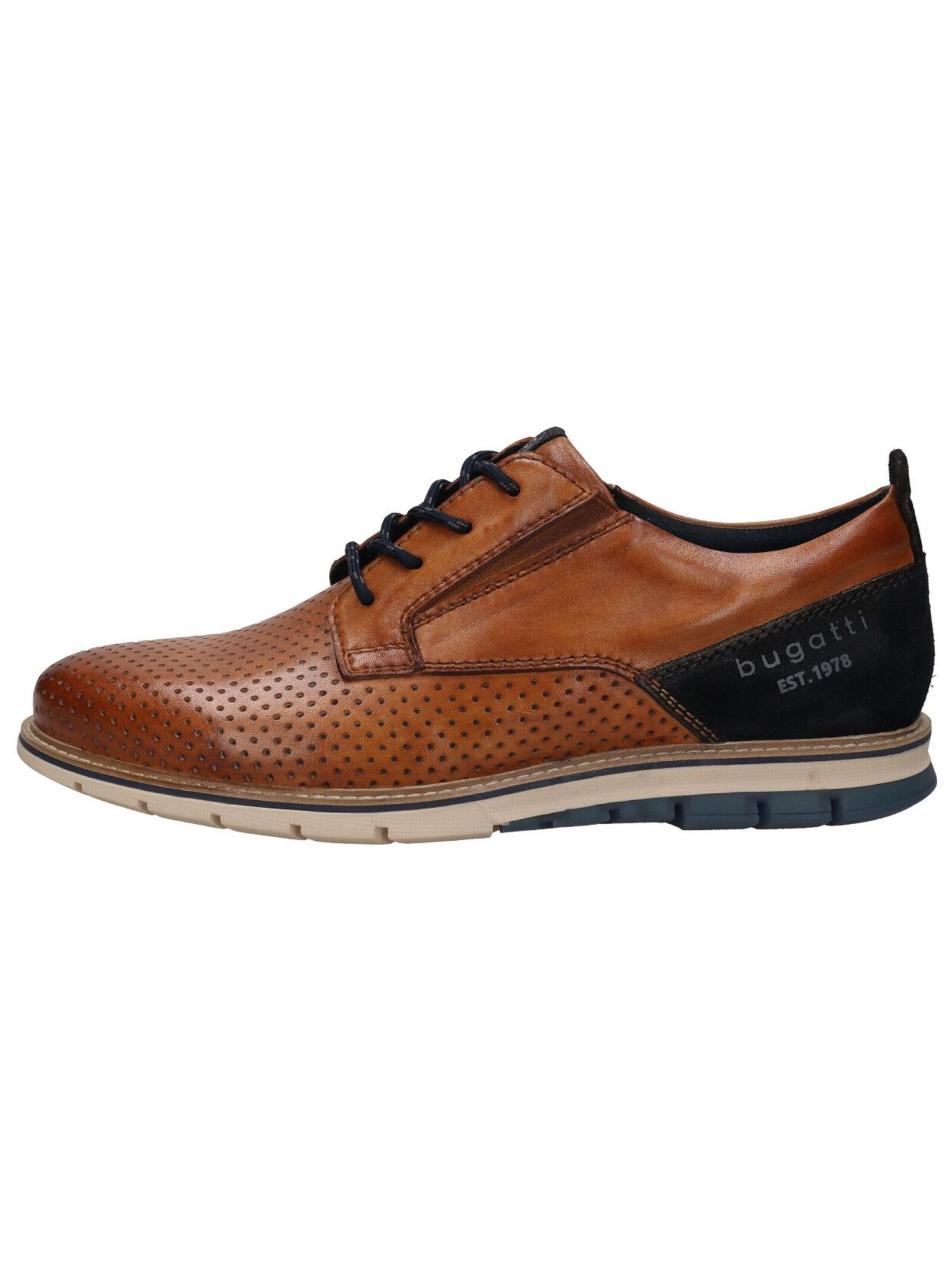 Chaussure à lacets bugatti en marron