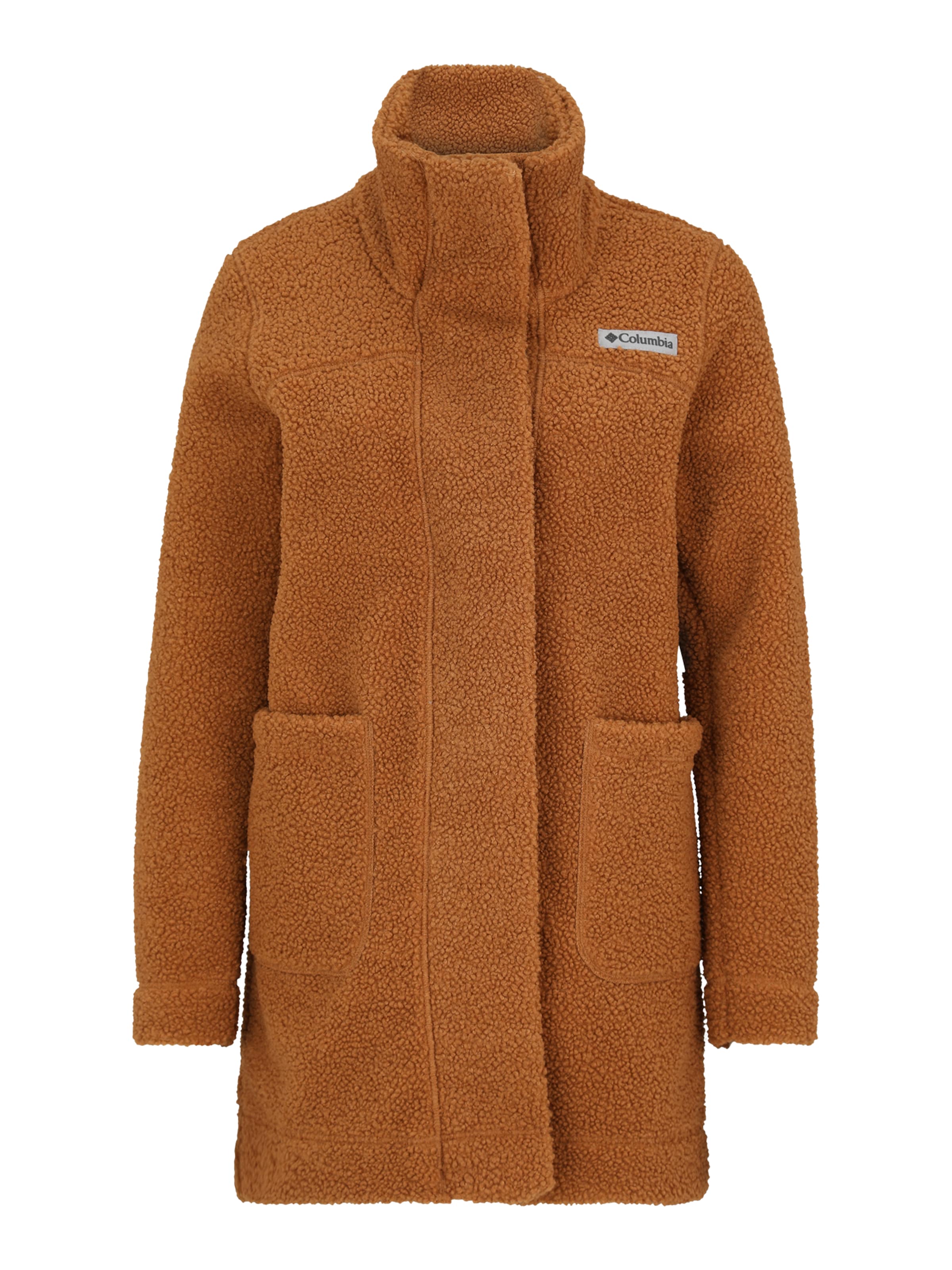 COLUMBIA Funkčná flisová bunda 'Panorama' - Hnedá: predná strana