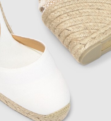 Castañer Espadrilles 'Carina' in Wit
