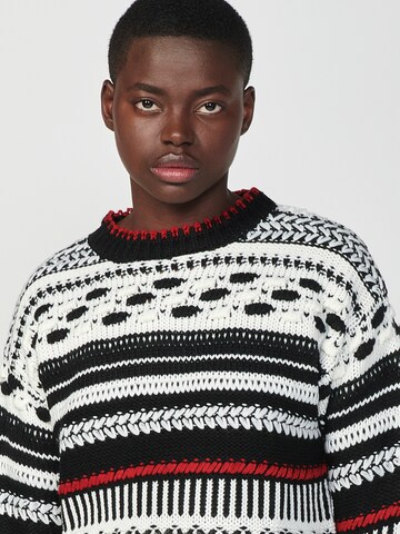KOROSHI Pullover in Schwarz