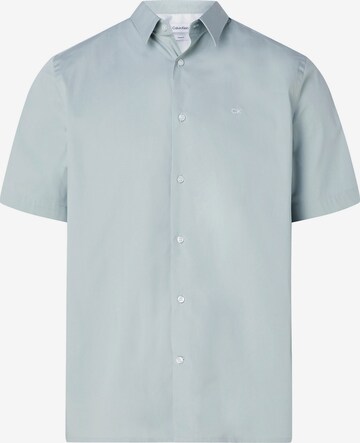 Calvin Klein Regular fit Button Up Shirt in Blue: front