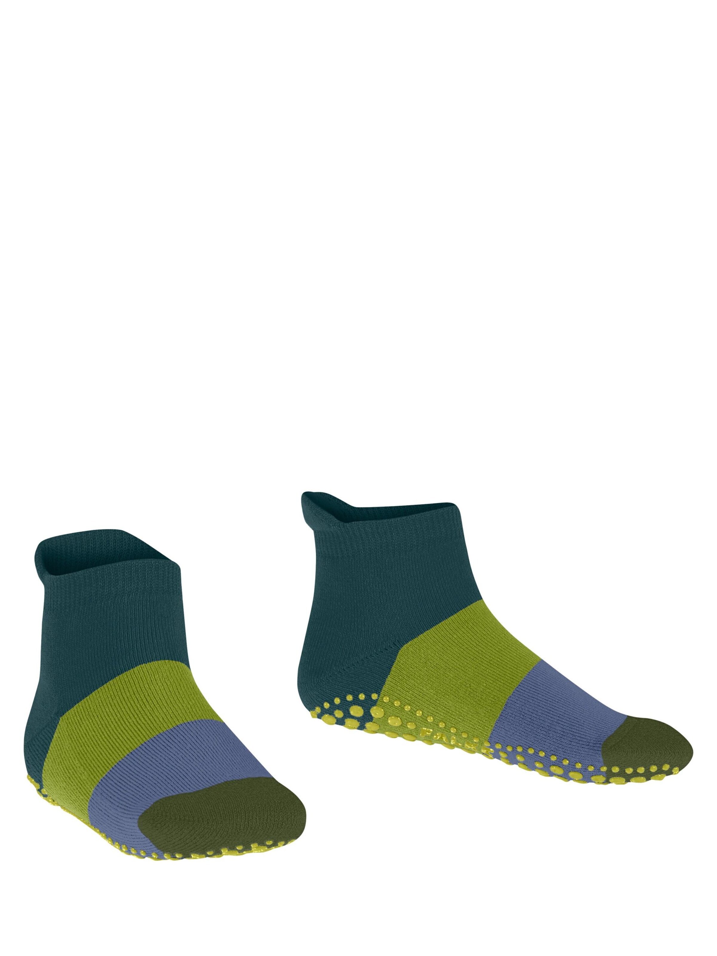FALKE Socks 'Colour Block' in Green