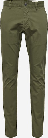 s.Oliver Slim fit Chino Pants in Green: front