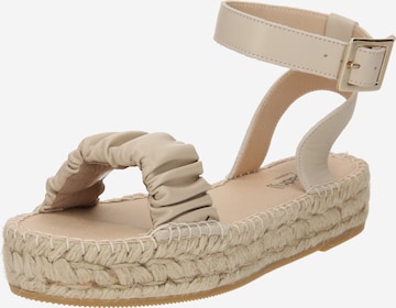 espadrij l´originale Sandaler i beige: forside