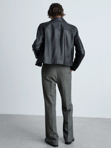 MANGO Regular Pantalon 'CARLOSW' in Grijs