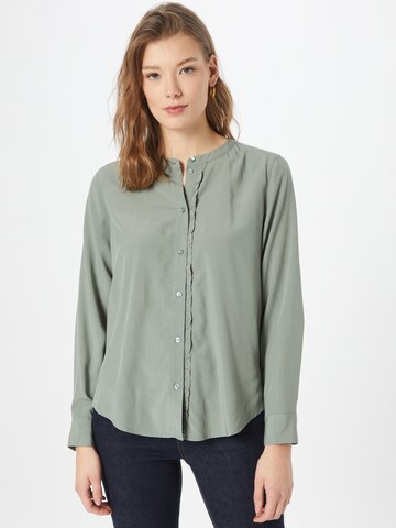 Camicia da donna di TOM TAILOR in verde: frontale