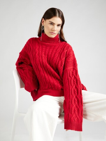 TOPSHOP Pullover in Rot