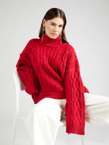 TOPSHOP Pullover in Rot