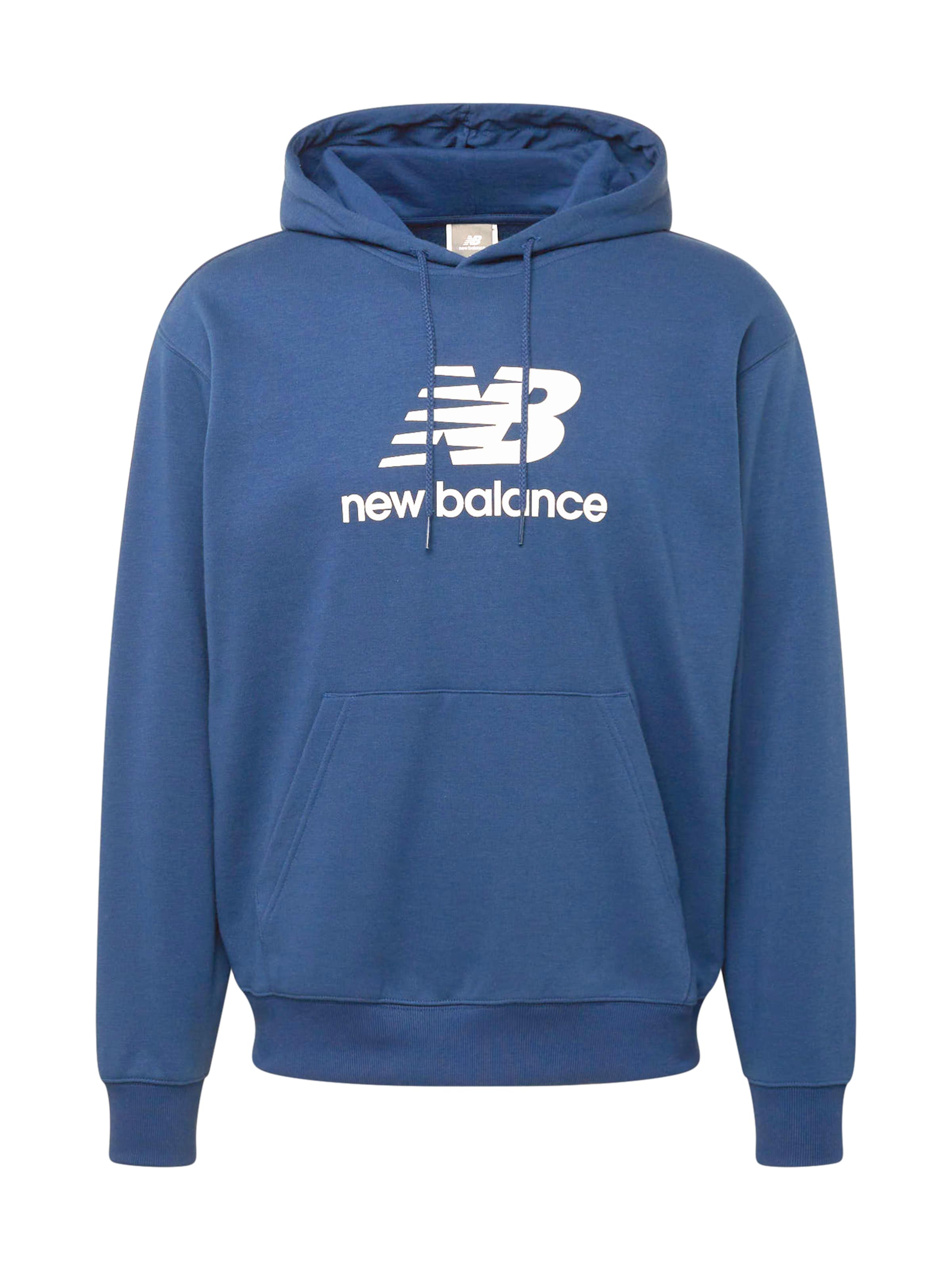 new balance Sweatshirt in de kleur Saffier / Wit, Productweergave