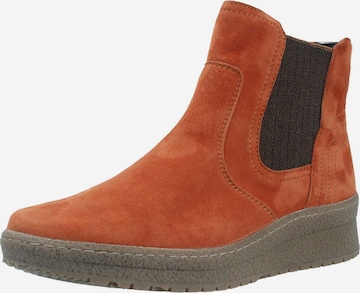 SEMLER Chelsea boots in Oranje: voorkant