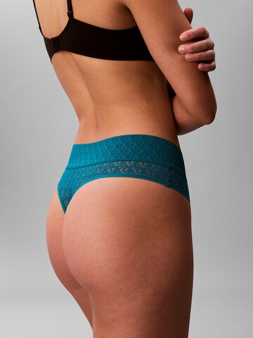 Calvin Klein Underwear String in Blue