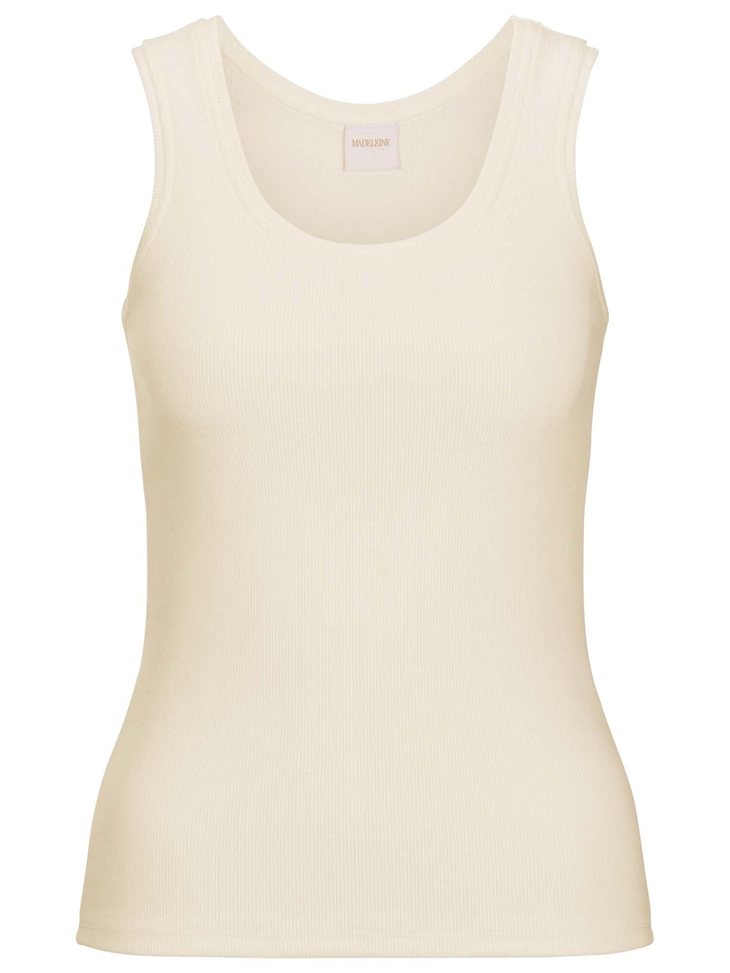 Haut MADELEINE en blanc : devant