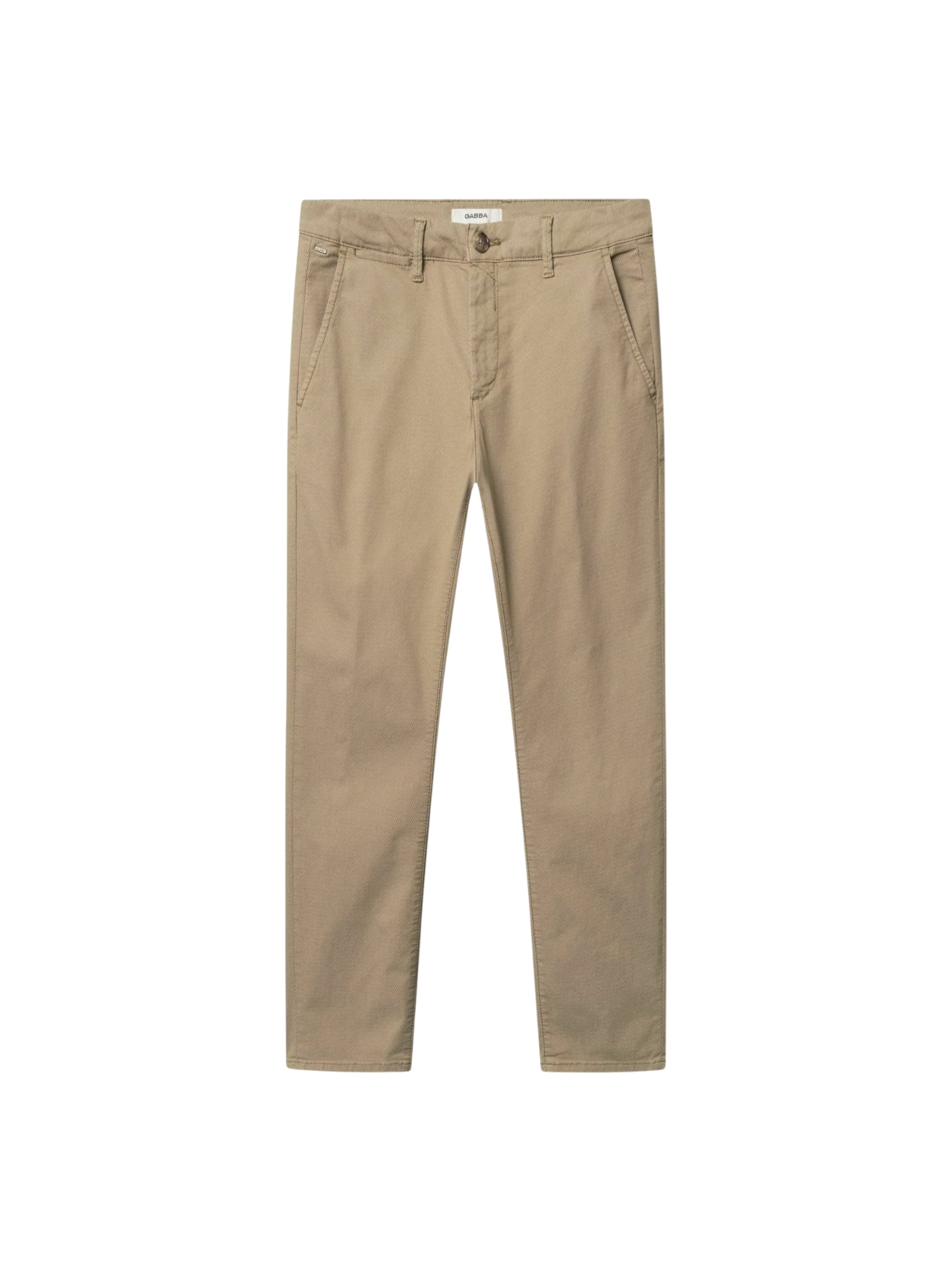 GABBA Trouser ' GABpaul ' in Beige: Vorderseite
