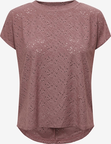 T-shirt 'Milla' ONLY en marron : devant