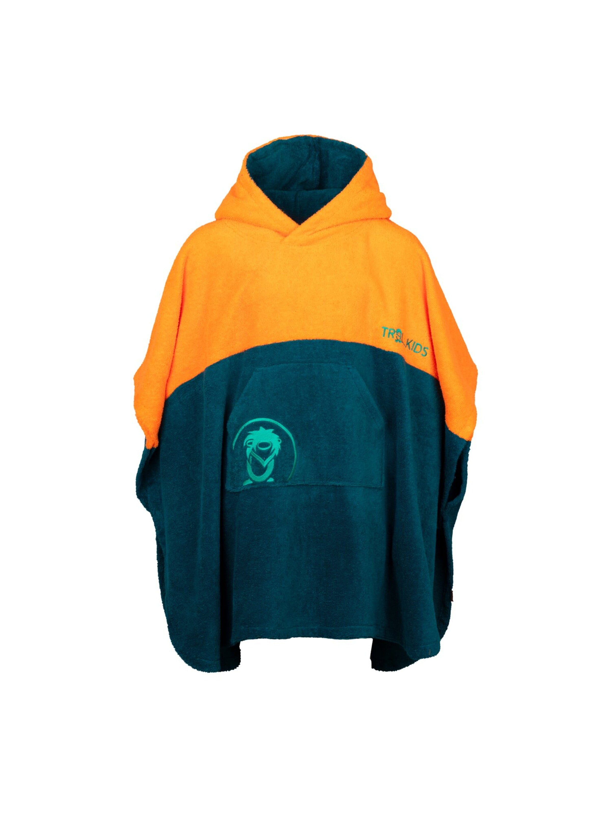 TROLLKIDS Bathrobe in Orange: front