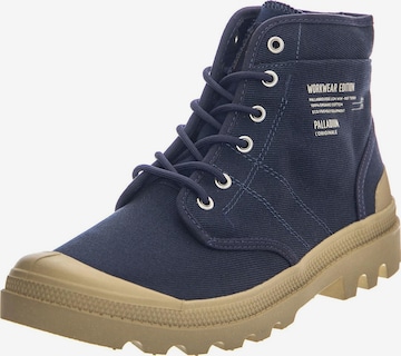 Bottes 'Pallabrousse WW Mood Indigo Shoes' Palladium en bleu : devant