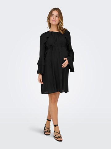 Only Maternity - Vestido 'OLMPARLI' en negro: frente