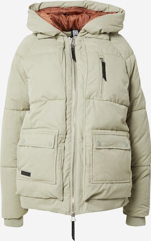 Sublevel Winter Jacket in Green: front