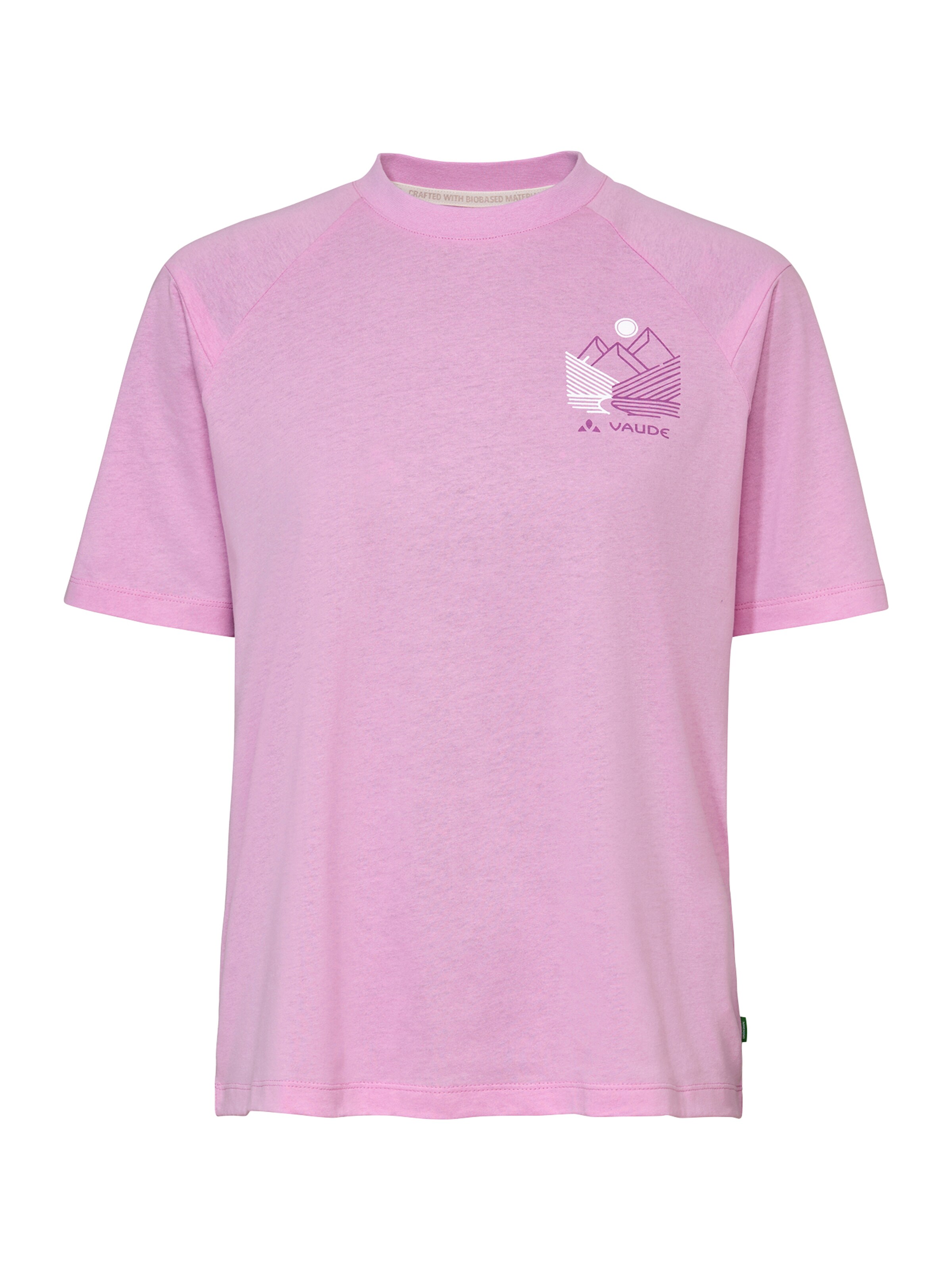 VAUDE Performance shirt 'Cyclist ' in Pink: front