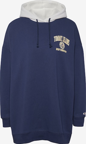 Tommy Jeans Sweatshirt in Blue: front