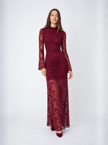 Robe ' Meredithcras ' Crās en violet : devant