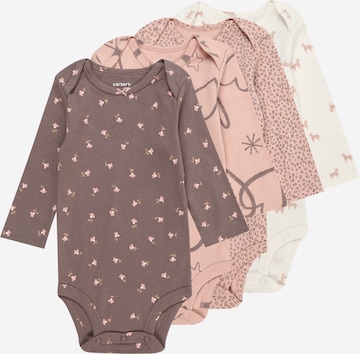 Tutina / body per bambino di Carter's in rosa: frontale