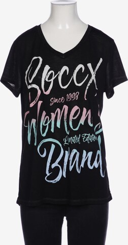 Soccx T-Shirt M in Schwarz: predná strana