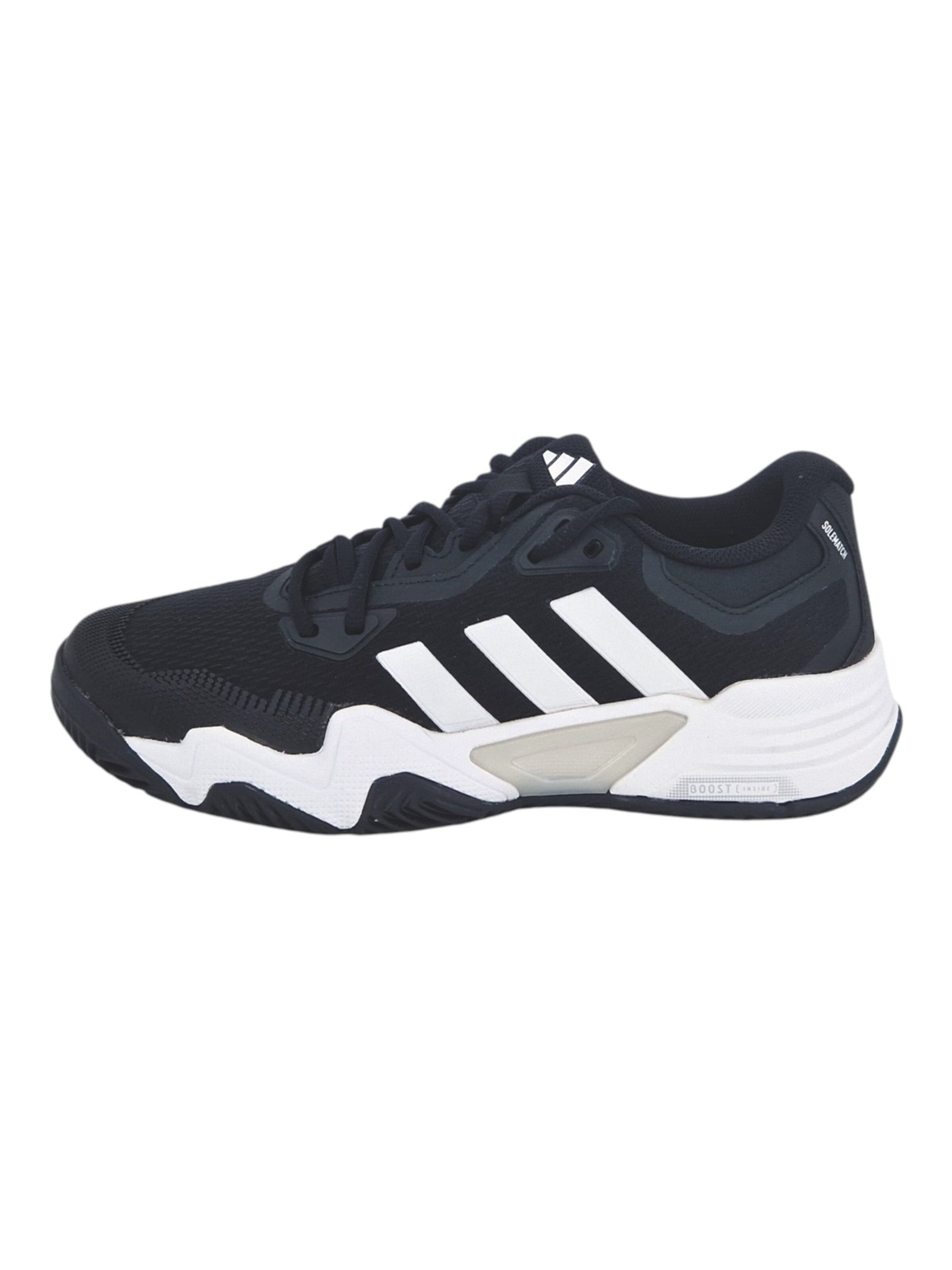 ADIDAS SPORTSWEAR Athletic Shoes 'Solematch Control 2 M CL' in Black: front