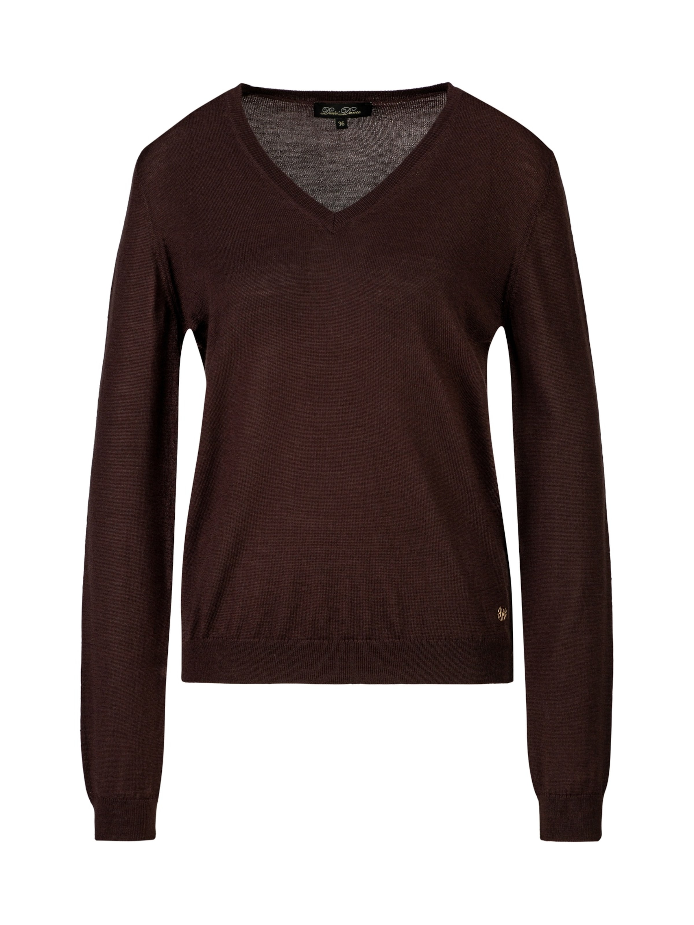 Dine'n'Dance Sweater 'Vanja' in Brown: front