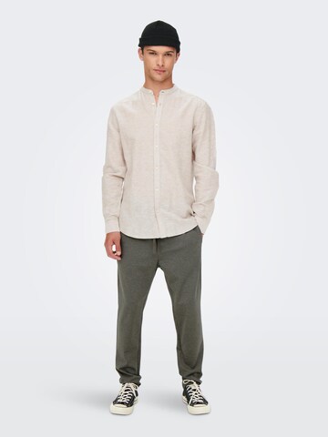 Only & Sons Regular Pants 'Linus' in Grey