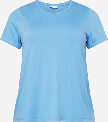 T-shirt 'CARMA' ONLY Carmakoma en bleu : devant