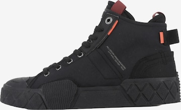 Baskets hautes 'Ace City Shel Chukka' Palladium en noir : devant