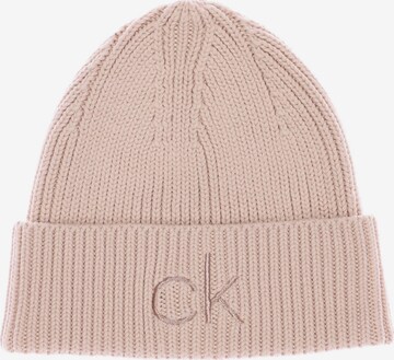 Calvin Klein Hat & Cap in One size in Beige: front
