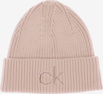 Calvin Klein Hat & Cap in One size in Beige: front