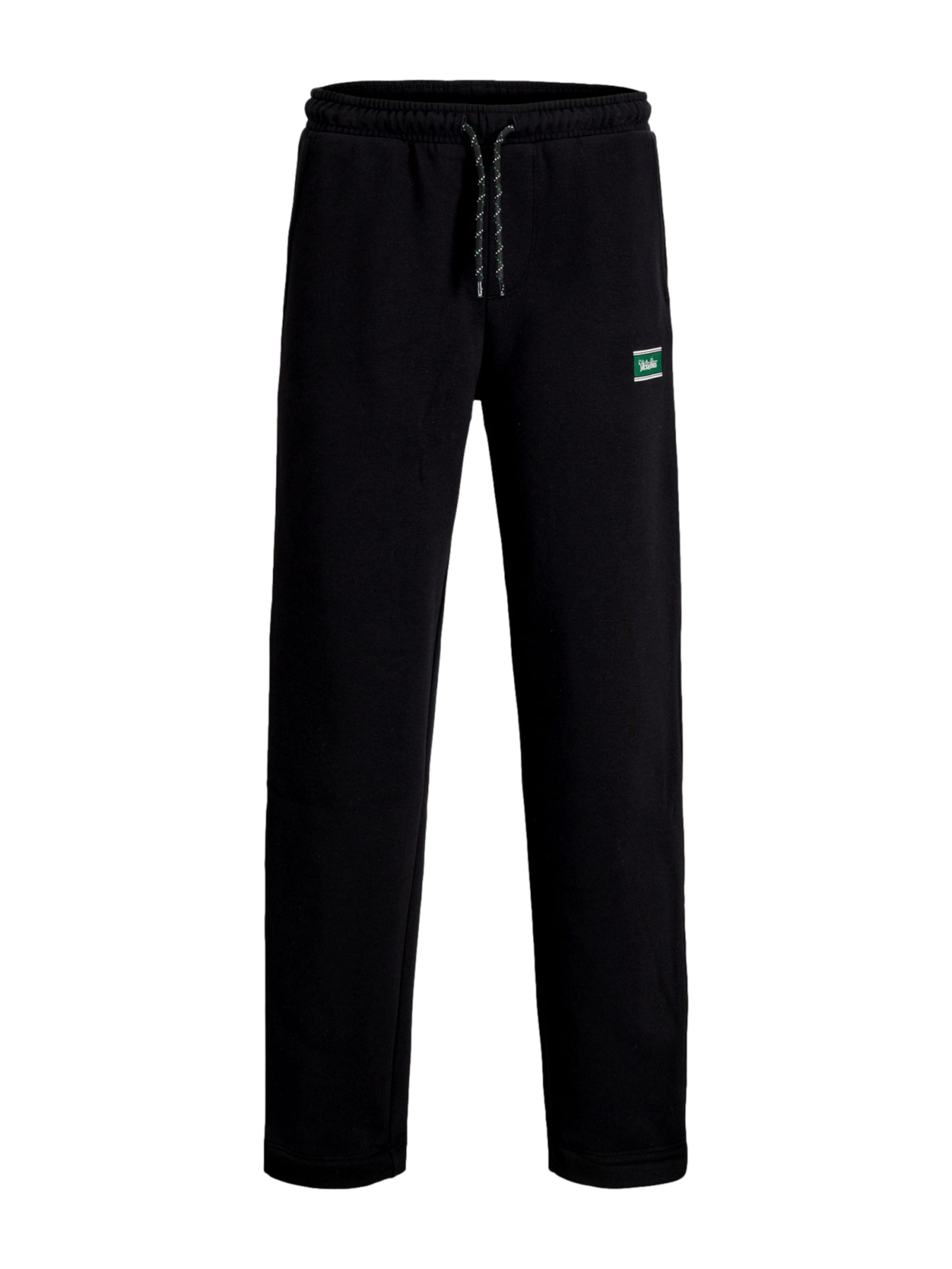 Jack & Jones Junior Regular Housut 'JPSTKane Buster' värissä musta: etupuoli