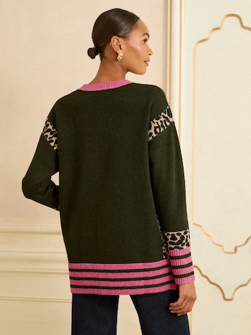 Pullover di love & roses in verde