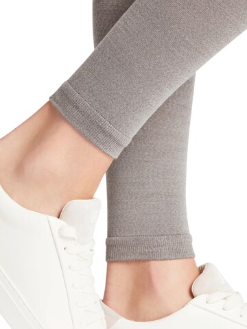 FALKE Slim fit Leggings 'Softmerino' in Grey