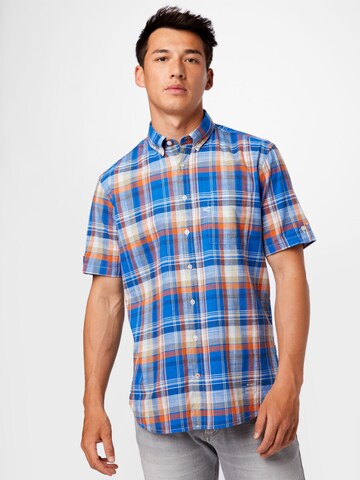 CAMEL ACTIVE Regular fit Button Up Shirt in Blue: front