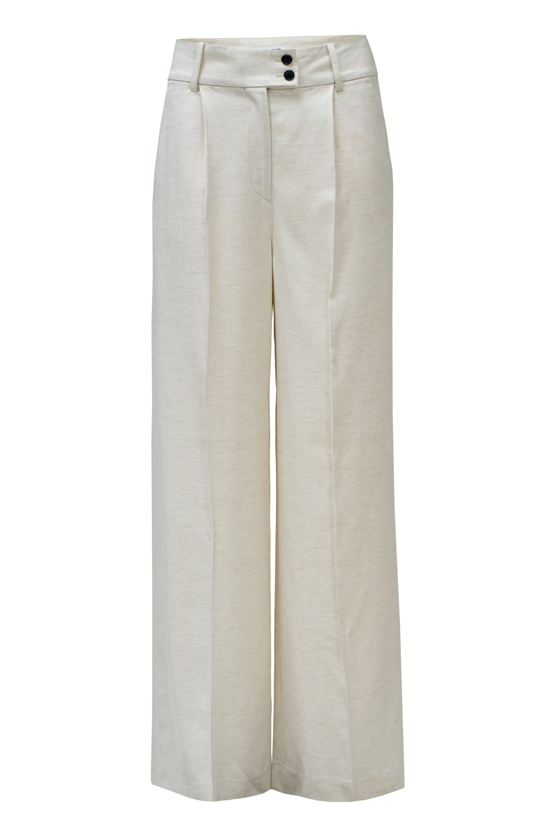 Salsa Jeans Regular Chino in Wit: voorkant