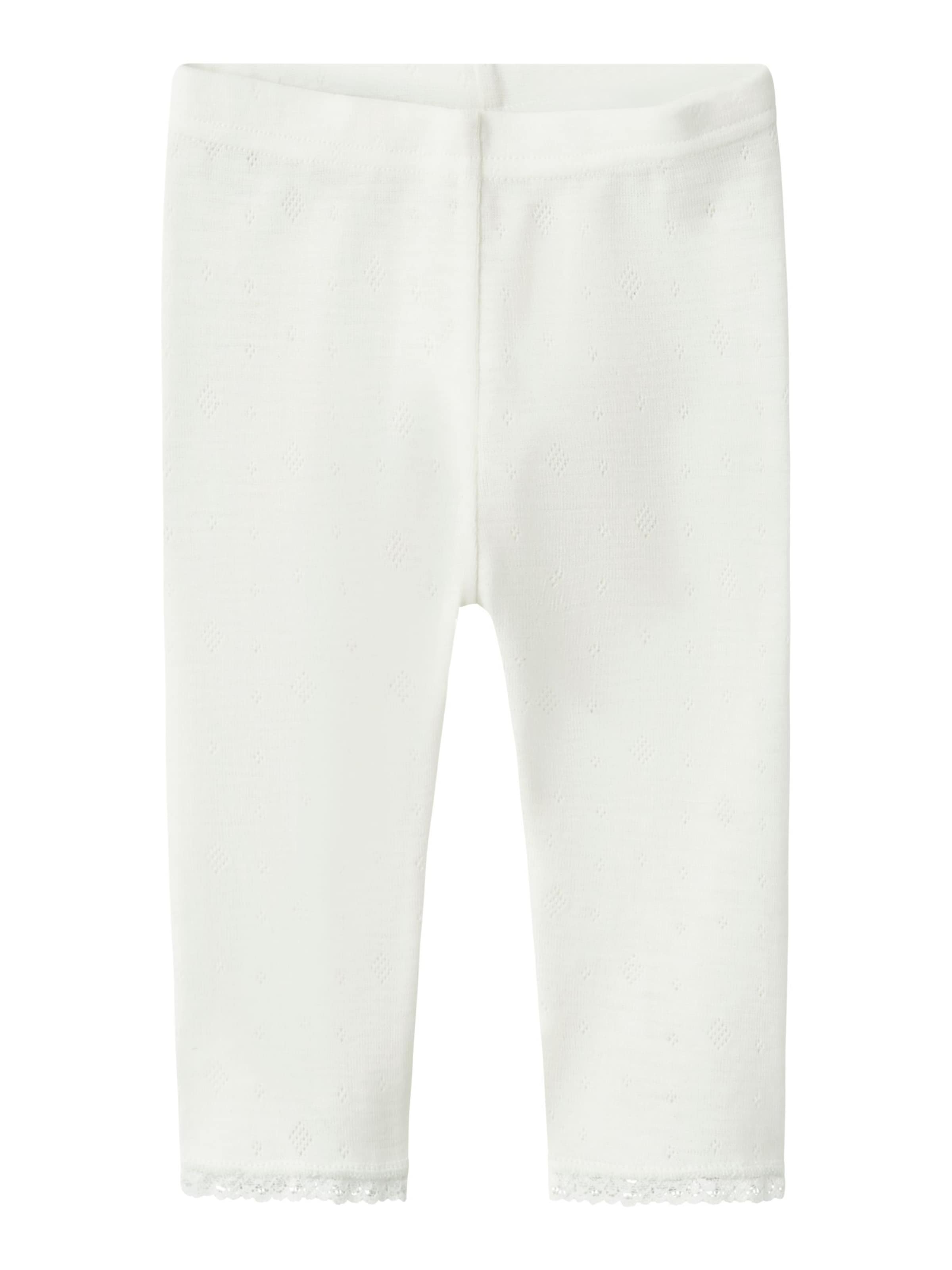 NAME IT - Skinny Leggings 'NBFWang' en blanco: frente