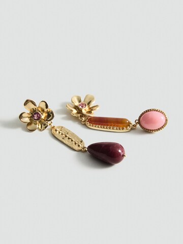 MANGO Earrings 'MATILDE' in Gold
