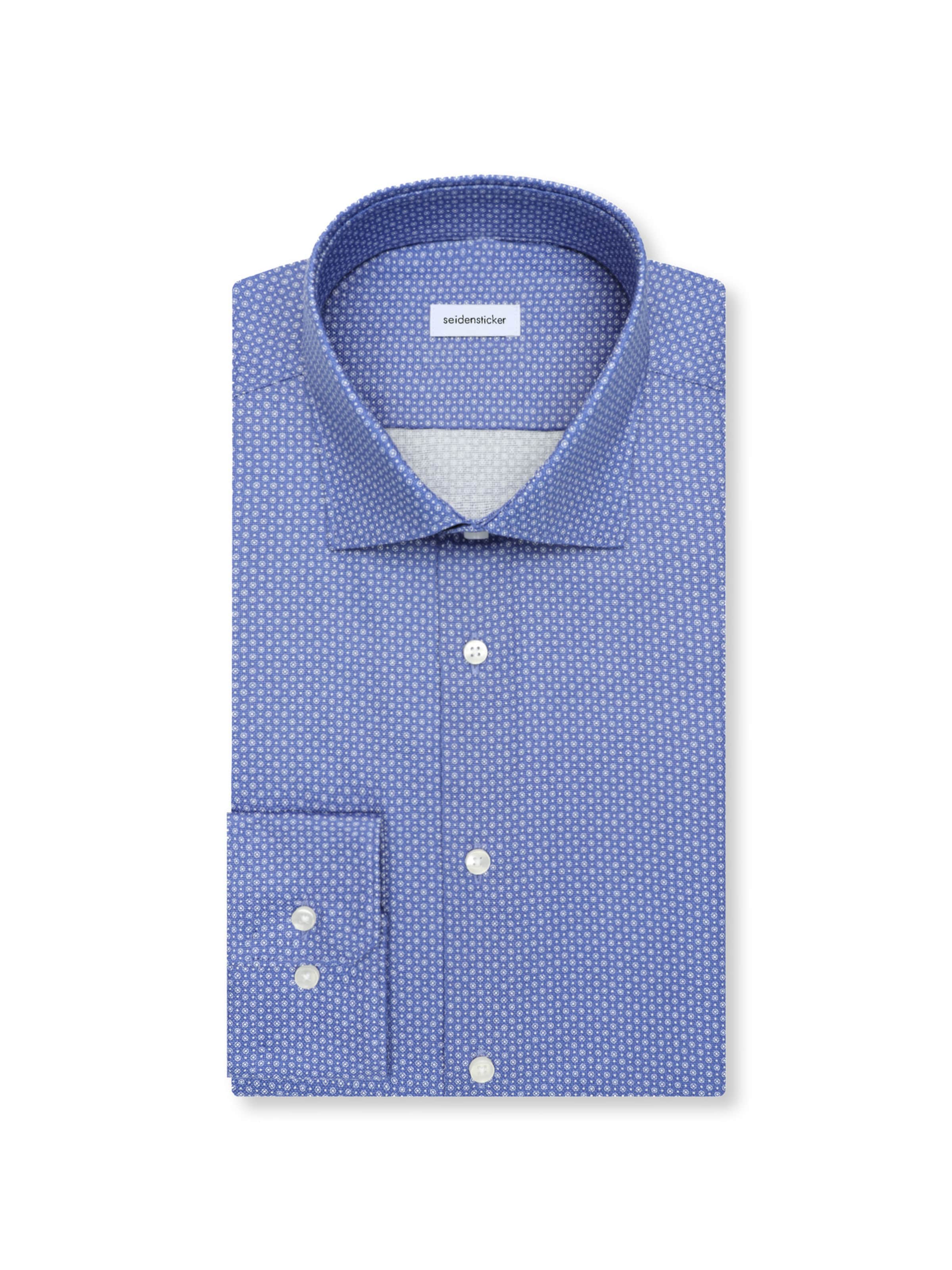 Coupe regular Chemise business 'CLASSIC ESSENTIALS' SEIDENSTICKER en bleu