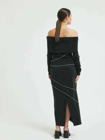 Gonna 'Clementine' di Résumé in nero