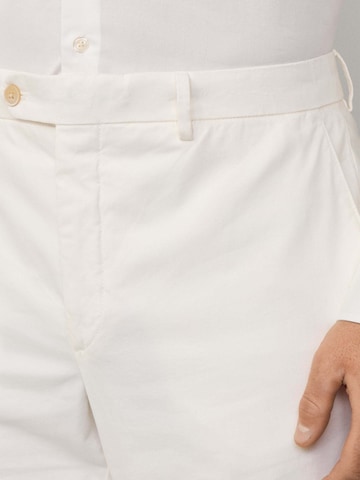 regular Pantaloni chino 'Sanderson' di Hackett London in bianco