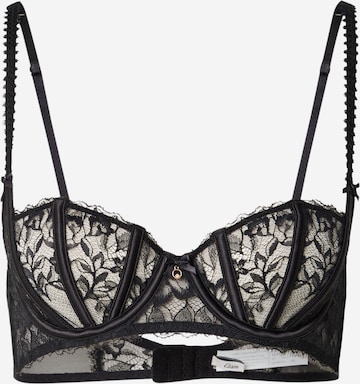 Sutien 'Mascarade' de la ETAM pe negru: față