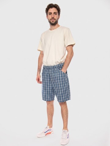 Baggy Pantaloni 'PULL-ON WORK SHORT SUMMER CHECK MED INDIGO' di LEVI'S ® in blu