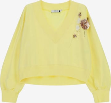 Pull-over 'PLEASE FELPA FELPA' PLEASE en jaune : devant
