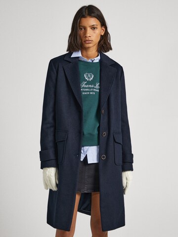 Pepe Jeans Between-Seasons Coat 'NICA' in Blue