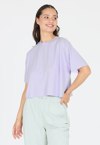 Athlecia Performance shirt 'Reynolds' in Purple: front