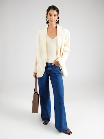 ABOUT YOU Knitted Top 'Betty' in Beige